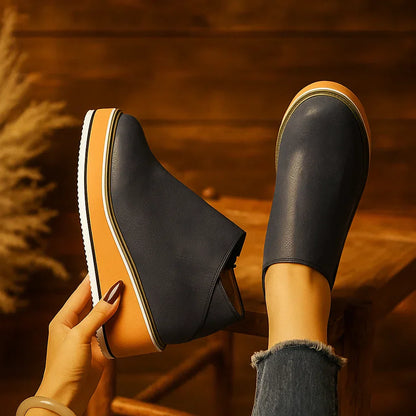 Adalene Wedge Ankle Boots